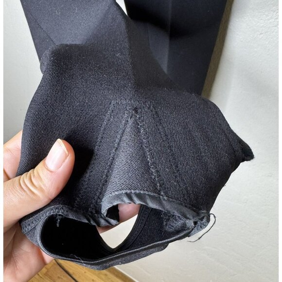 Vintage 50s Sears & Roebuck Women's Black Nylon Ski Pants Stirrup Pants, XXS - Picture 4 of 13